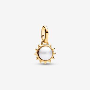 Pandora ME Treated  Cultured Pearl Sun Mini Dangle Charm